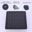 12" Stainless Steel Square Rainfall Angle Adjustable Rain Shower Head 1.8 GPM with Self-Cleaning-61831024