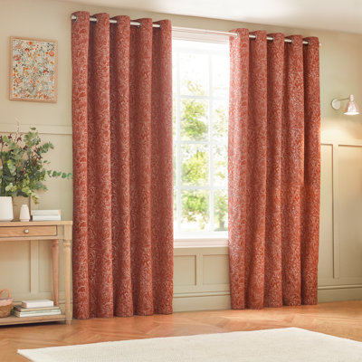 Jacquard Eyelet Curtains