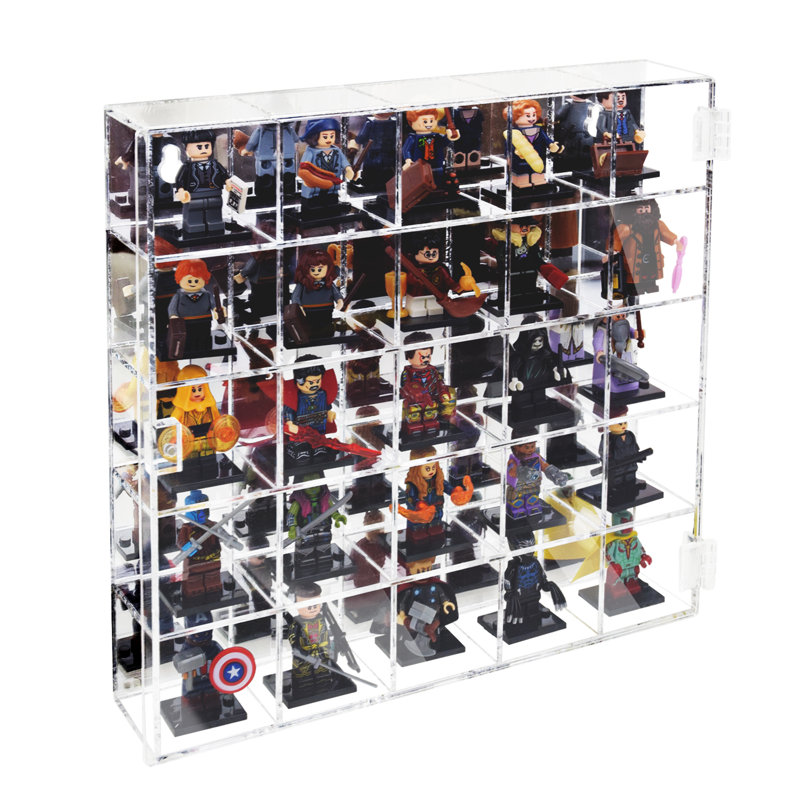 10.5'' H x 10.75'' W Plastic Display Case