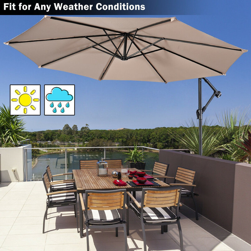 300cm Cantilever Parasol