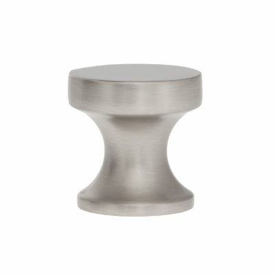 High Desert 1" Diameter Satin Nickel Round Cabinet Knob