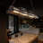 Tuley 6 - Light Wrought Iron Kitchen Island Square / Rectangle Chandelier