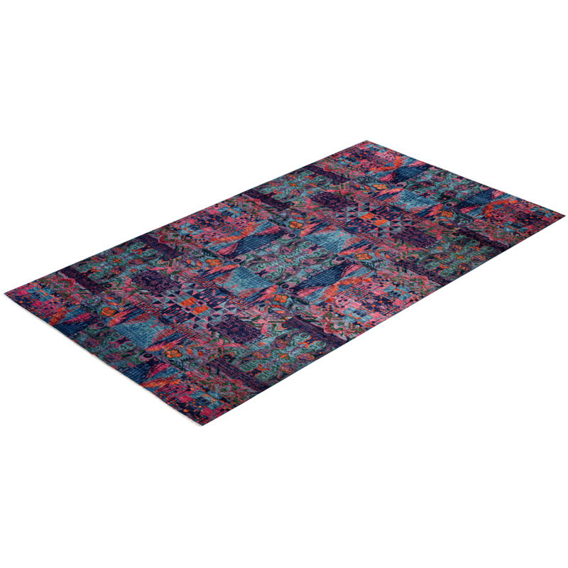 Contemporary One-of-a-Kind 17' 6" X 9' 10" Hand Knotted Area Rug