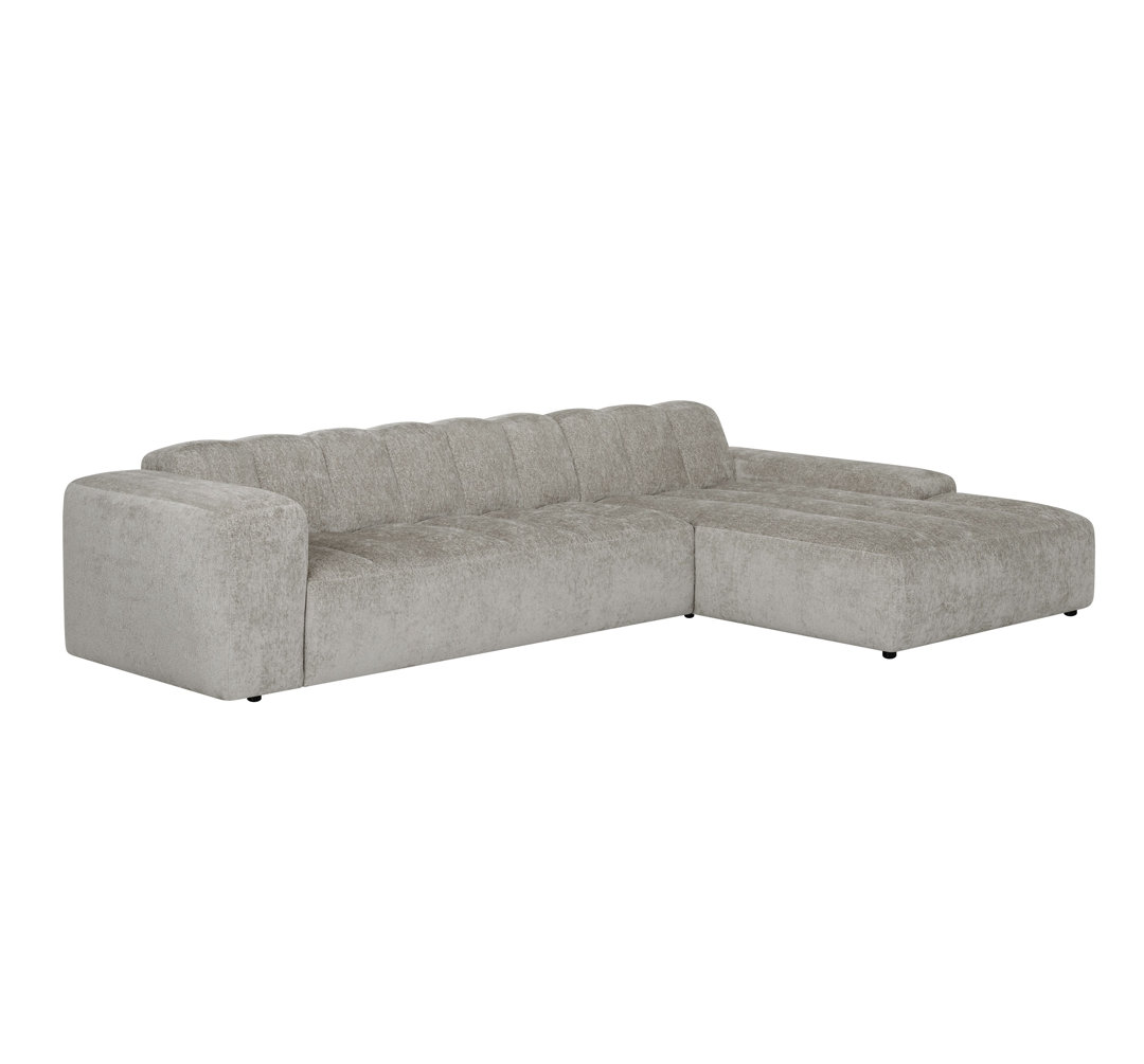 Ecksofa Amruth - großes Sofa Element - extra lange Chaise Longue