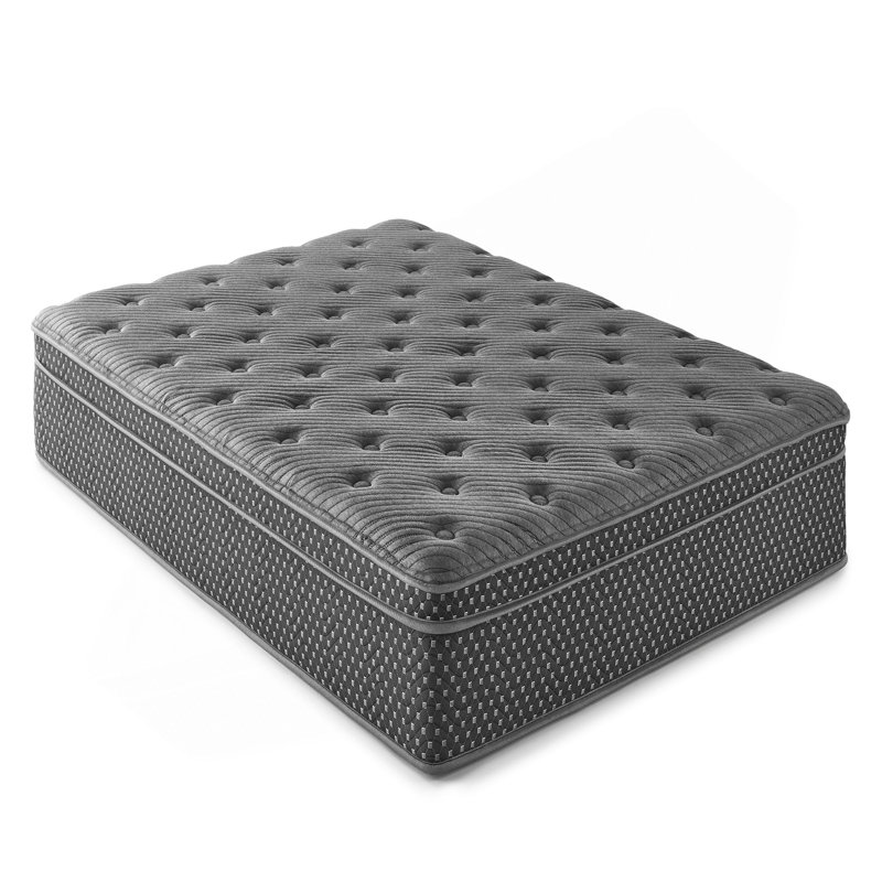 13" Quilted Eurotop Hybrid Twin Mattress, Plush, Twin