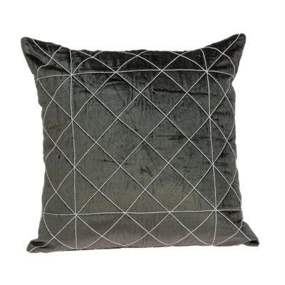 Tada Grey Throw Pillow