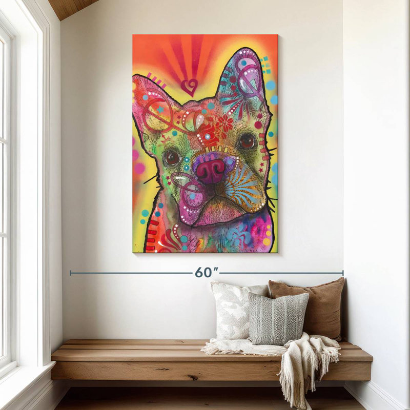 Brampt Heart Talking, 48" H x 32" W