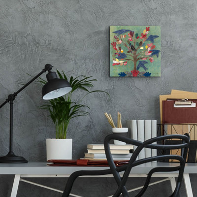 «Birds In A Tree» par Candra Boggs, art mural en verre acrylique