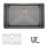 Bright STYLISH 30 inch Single Bowl Undermount Kitchen Sink with Grid and Basket Strainer-44650991