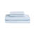Stripe Comforter Set with Bed Sheets Blue/Grey Queen