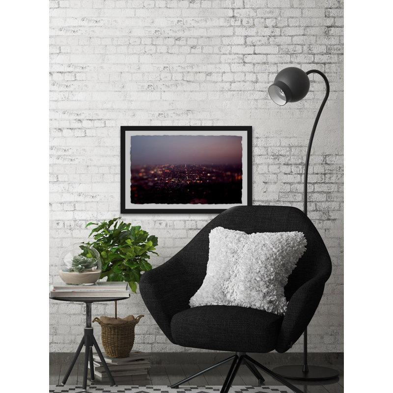 L.A. Nights by Ann Barnes - Single Picture Frame Print, 20cm H x 30cm W x 4cm D
