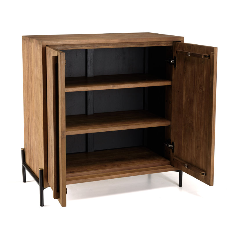 Kuralay 84cm Solid Wood Sideboard
