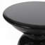 Ensemble de table d'appoint de patio avec plateau rond et base en métal-1040045761