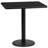 Rectangular Laminate Dining Table Top with Round Base-31301691-31301701