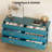 George Oliver 54" Modern 6-Drawer Dresser - Extra Deep Storage, Teal Blue-626497609