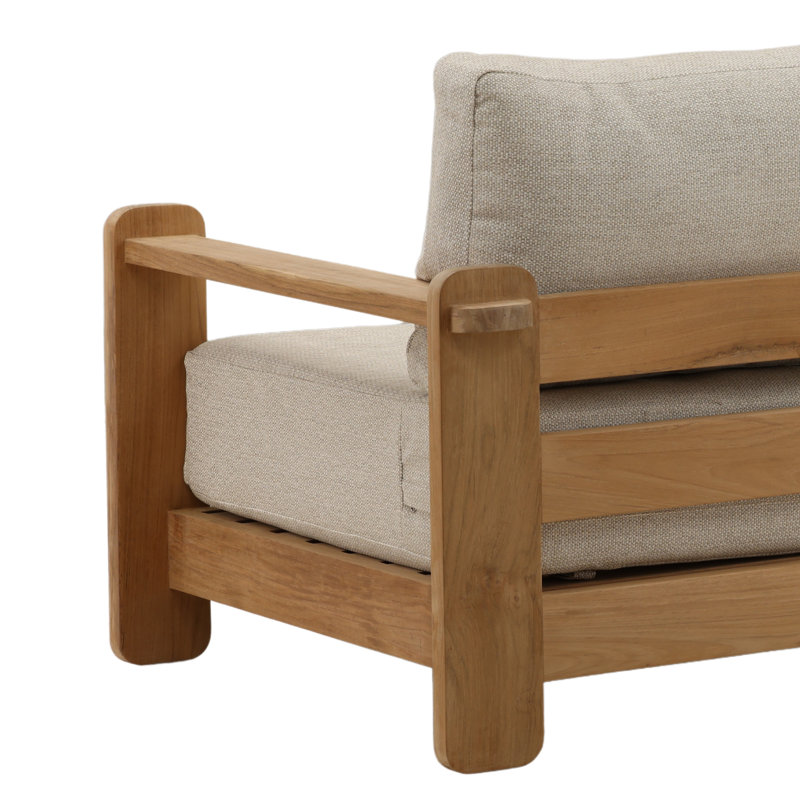 Julie Outdoor Sofa Taupe