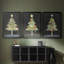 Christmas Holiday Art CXIX - Toile tendue avec châssis sur mesure - 3 pièces-608128989-608128979