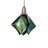 8" Wide Handkerchief Aventurine Mini Pendant