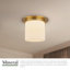 Mineral 11-in Brass Flush Mount-204888999-204888994