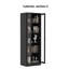Garde-manger 70,9 po avec porte vitrée-1202808876