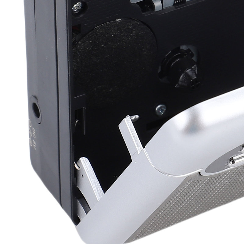 Electric Tabletop Clock in Stainless Steel
