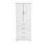 Armoire de salle de bain autoportante de 72,2 po de hauteur avec tablette réglable et portes à fermeture en douceur-346723163