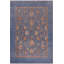 Tapis oriental rectangulaire en laine 8 pi 1 po x 9 pi 8 po Silke