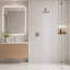 Robinet de douche rond (valve incluse)