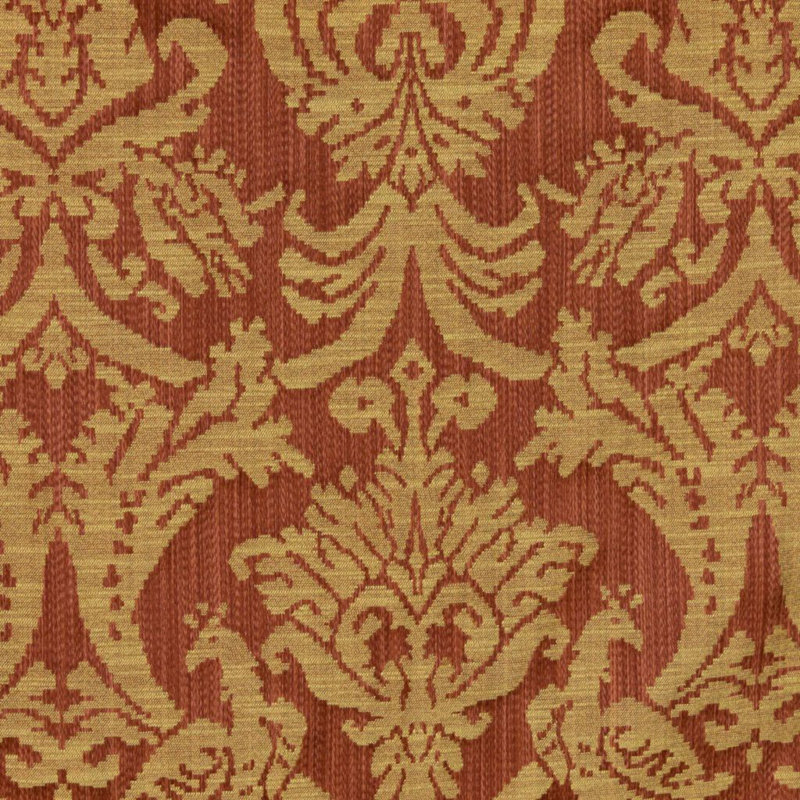 Tissu Delacroix Inspired Living, Terra Cotta