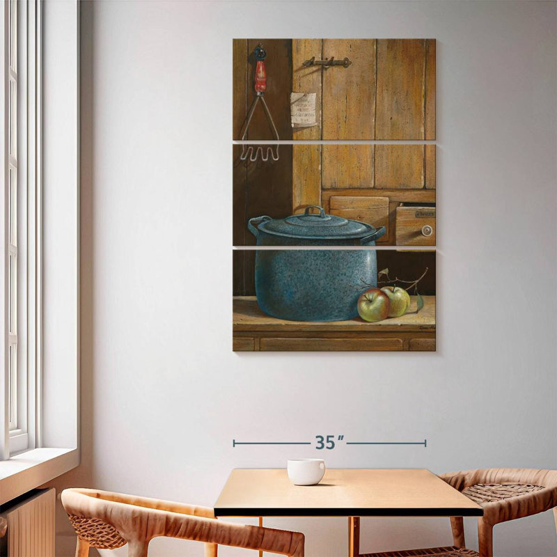 Senne Apple Dumplings, 65" H x 42" W