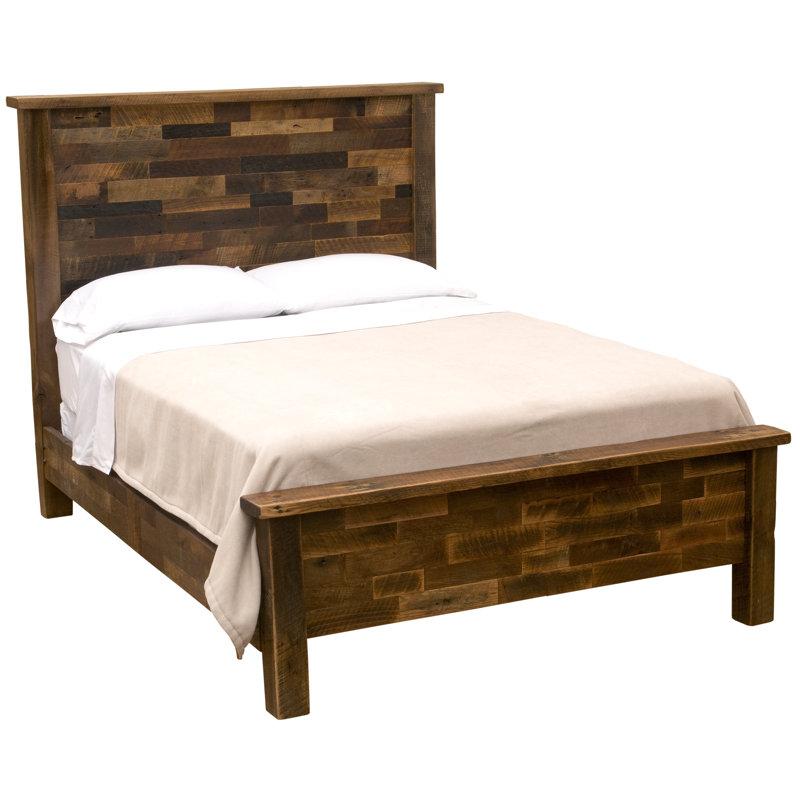 Fireside Lodge Barnwood Americana Bed - King, King
