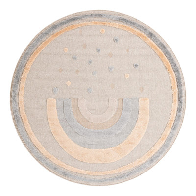 Unique Loom Prismatic Whimsy Kids Rug