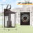 Dallas 3-Light Outdoor Wall Lantern with Dusk to Dawn-877409825-872596955