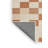 Machine Washable Checkered Beige Area Rug-1850369491