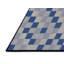 Tapis bleu/gris à motifs-1752015178
