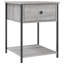 Allums 44cm W Iron Bedside Table-640343855-607737446