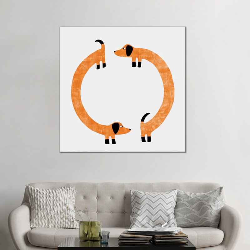 Reproduction d’art par Nic squirrell par Nic, H 48 po x l 48 po x 1,5 po, Toile tendue, Pas de tapis