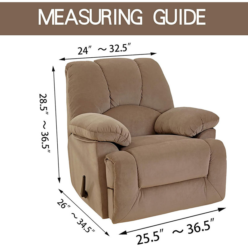 Housse pour fauteuil inclinable Sofa Stretch, Bourgogne
