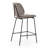 Upholstered Counter Stool with Metal Frame-99331601