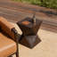 Table d'appoint en béton de 14,25 pouces-785323657