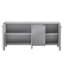 Buffet blanc festonné 4 portes Emmeline-106714565