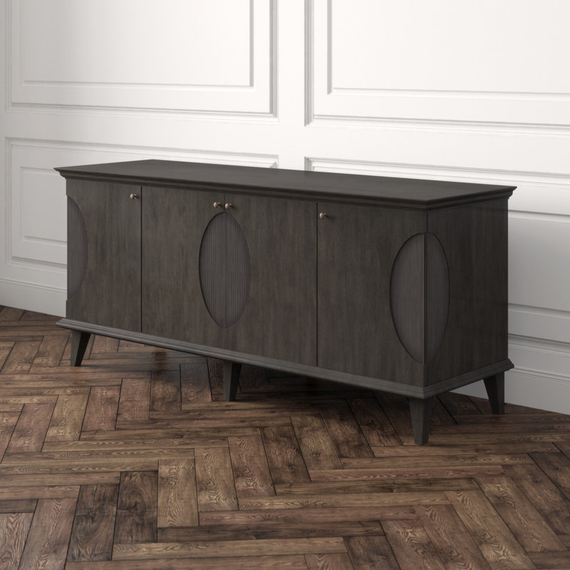 Dumont 74.5'' W Solid Wood Buffet