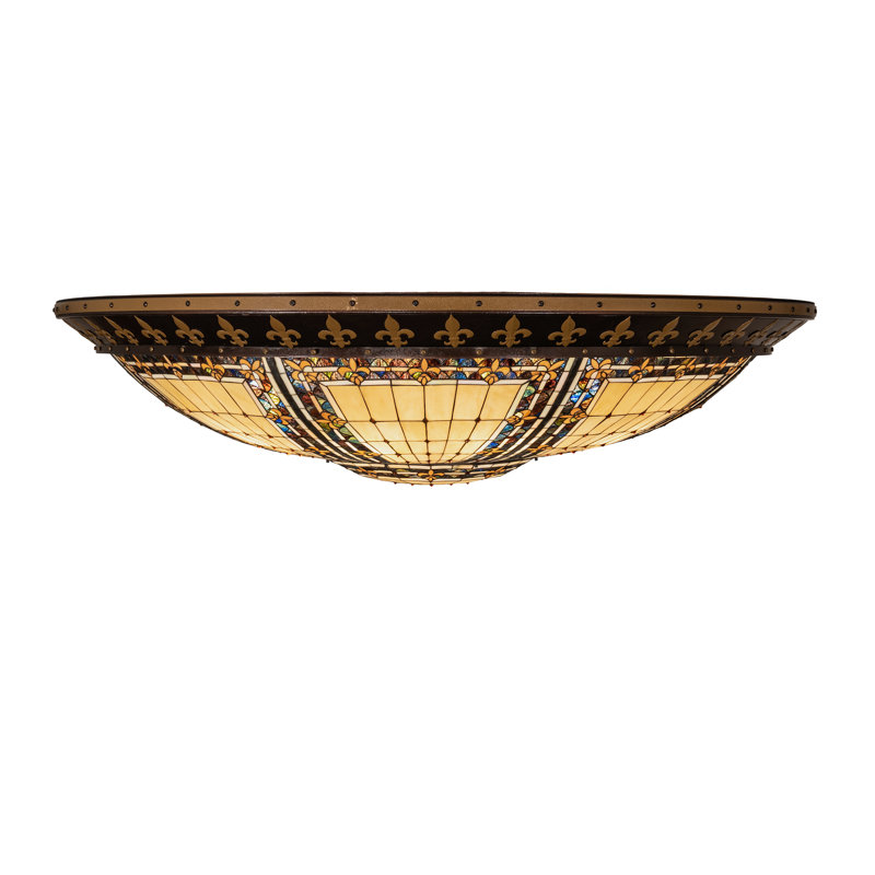 Fleur-de-lis 12 - Light Flush Mount