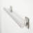 Coronado Modern Grab Bar with Square Flanges-77313167-77313168
