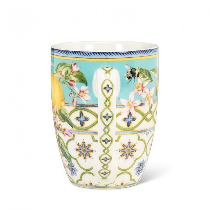 Lush Lemon Print Mug