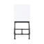 Tabouret de comptoir industriel moderne (de 2) - bois blanc l 21,09 po x P 23 po