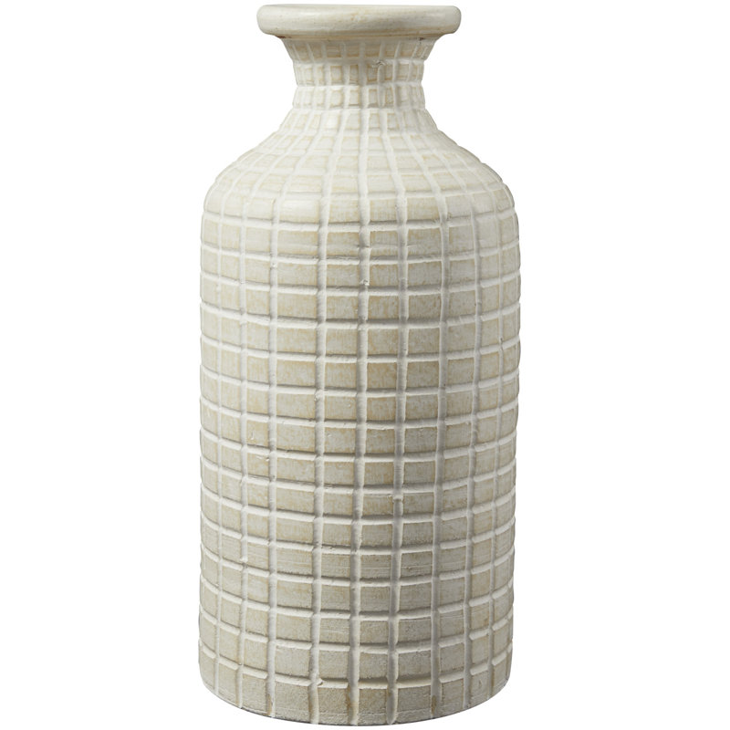 Vase de table Almeria, H 18,85 po x l 8,85 po x P 9 po