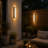 3000K LED Wall Sconce with Faux Marble Resin Shade-303313302