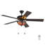 Ventilateur de plafond 52 po en bronze huilé avec télécommande Magna Carta