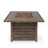 Square Iron Fire Pit-50,000 Btu Tank Inside